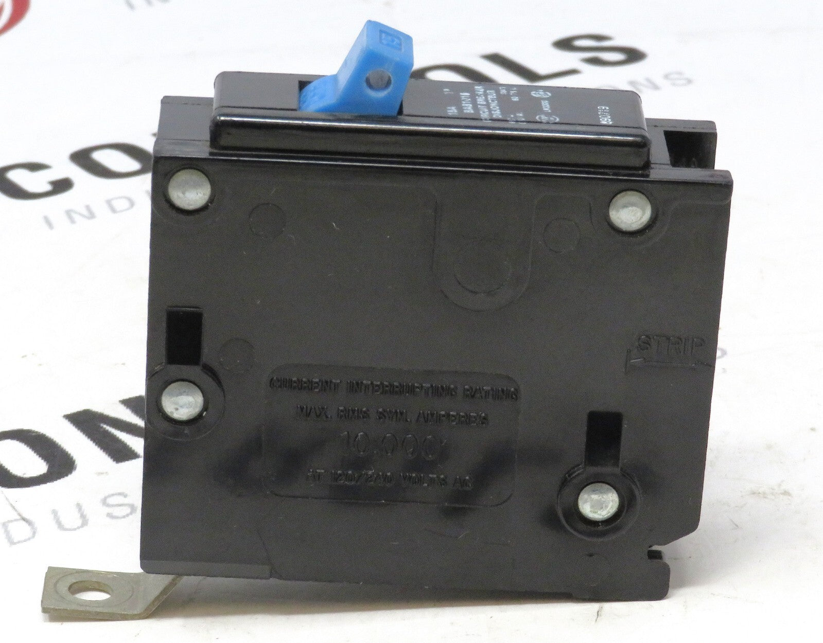 Hubbell Bryant BAB1015 15A 1-Pole 120/240V Bolt-On Circuit Breaker1