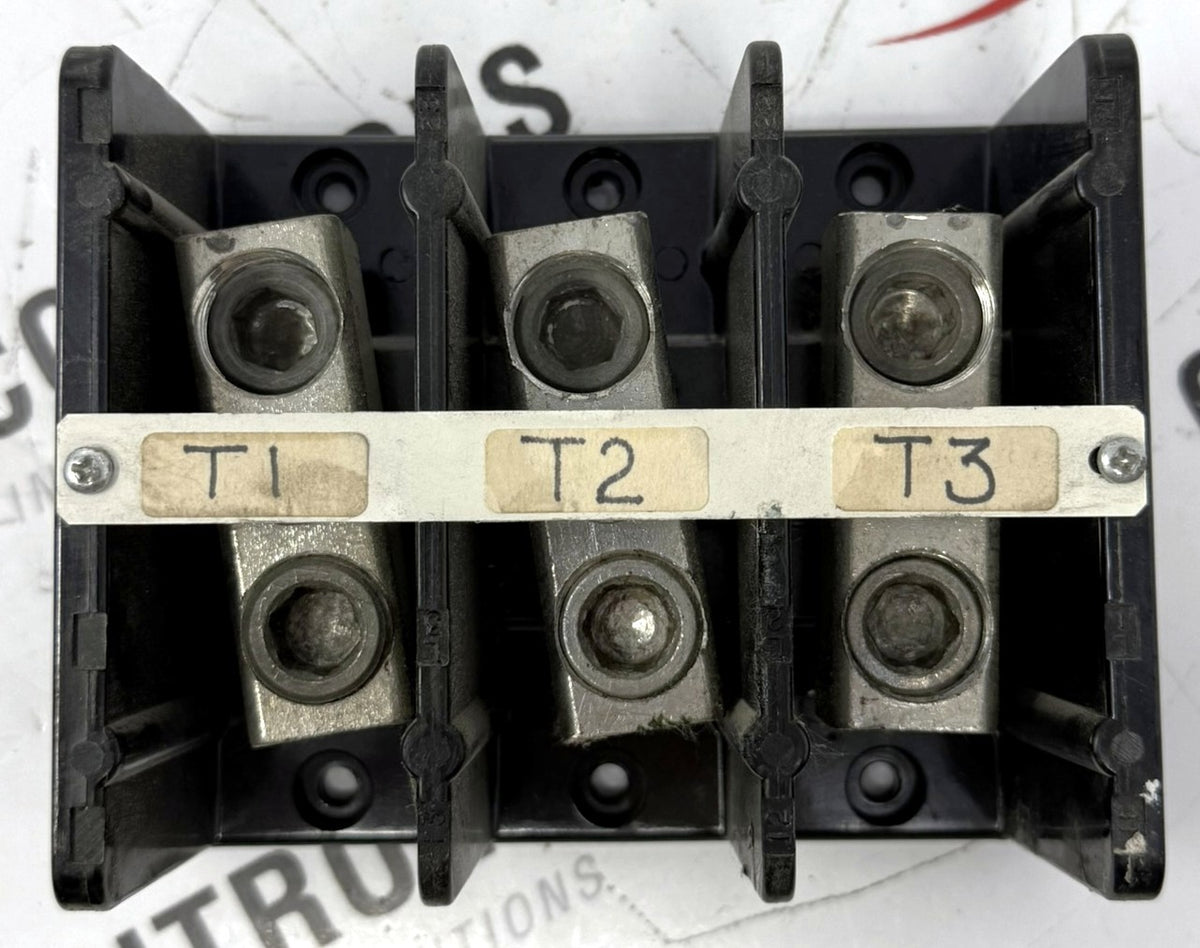 Allen-Bradley 1492-PD3C112 3-Pole Power Distribution Block 255A 600V1