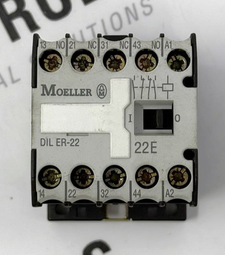 Moeller DILER-22 10A 600V Control Relay 2NO 2NC1