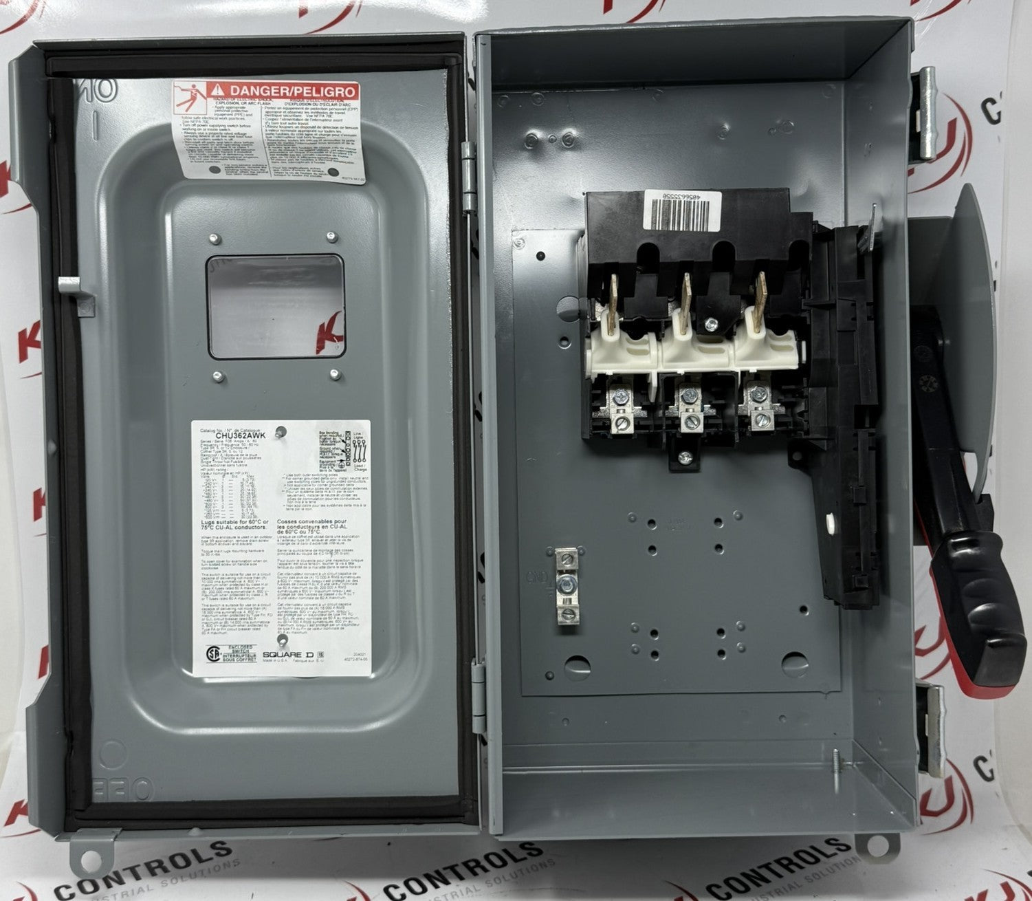 Square D CHU362AWK 60A 600V Heavy Duty Safety Switch4