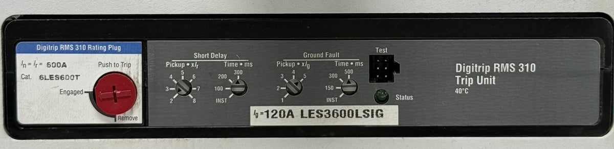 Cutler-Hammer LD3600F 3-Pole 600A 600V Circuit Breaker7