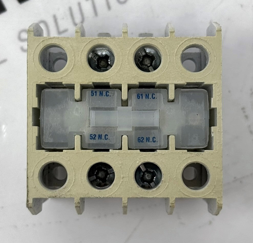 Cutler-Hammer C320KGT5 Top Aux Contact 10A 600VAC1