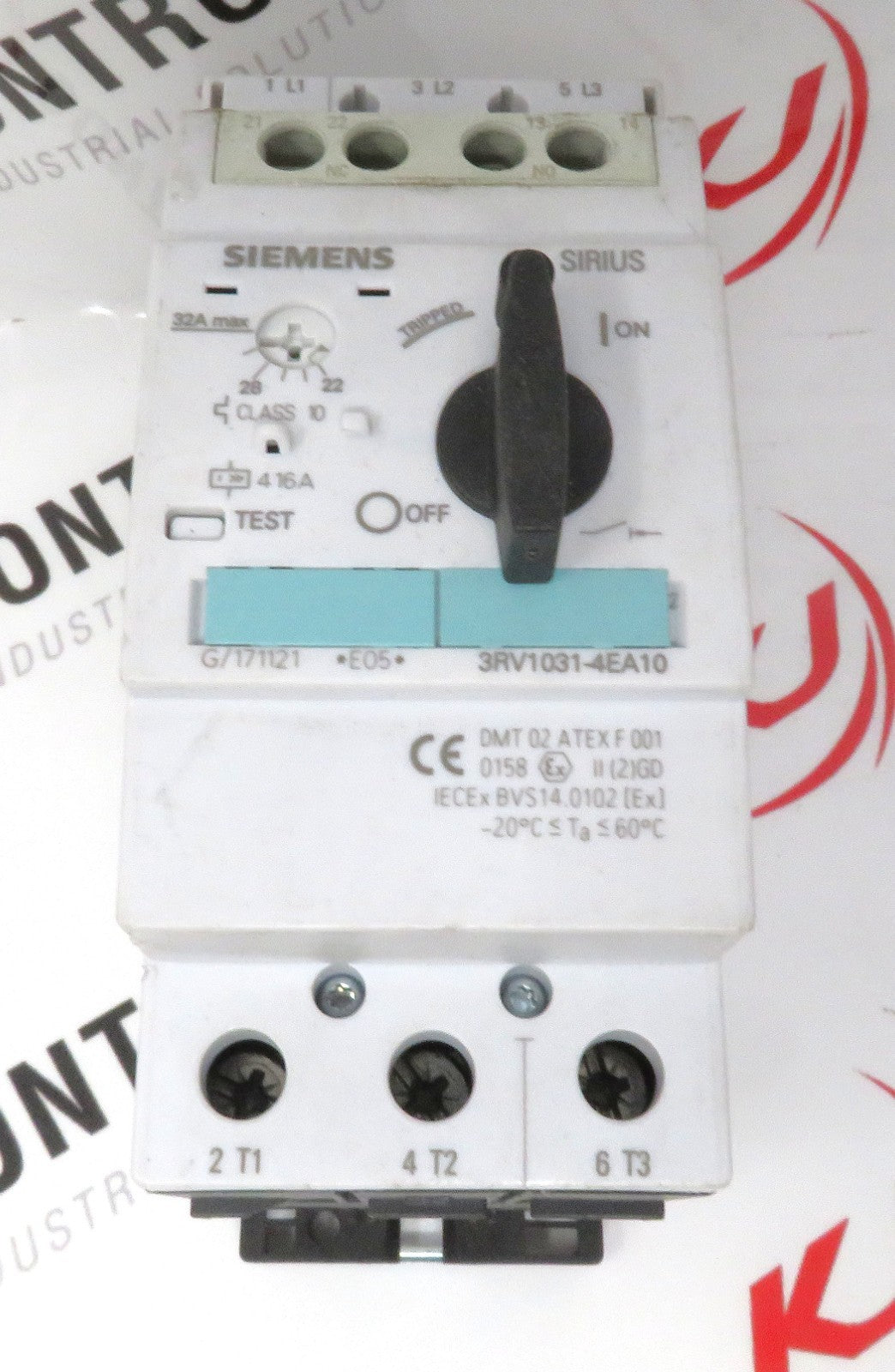 Siemens 3RV1031-4EA10 Motor Protection Circuit Breaker 22–32A S2 3-Pole2
