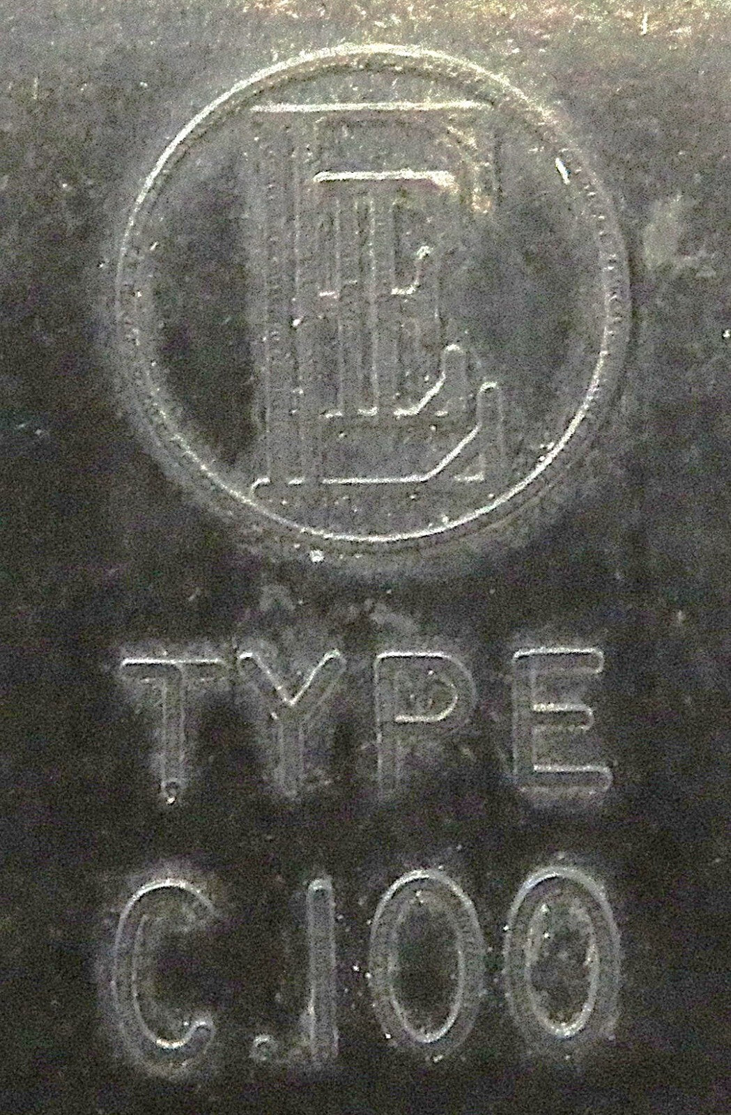 English Electric C100 100A 600V HRCII Fuse Holder C.C.P. Type - Made in England3
