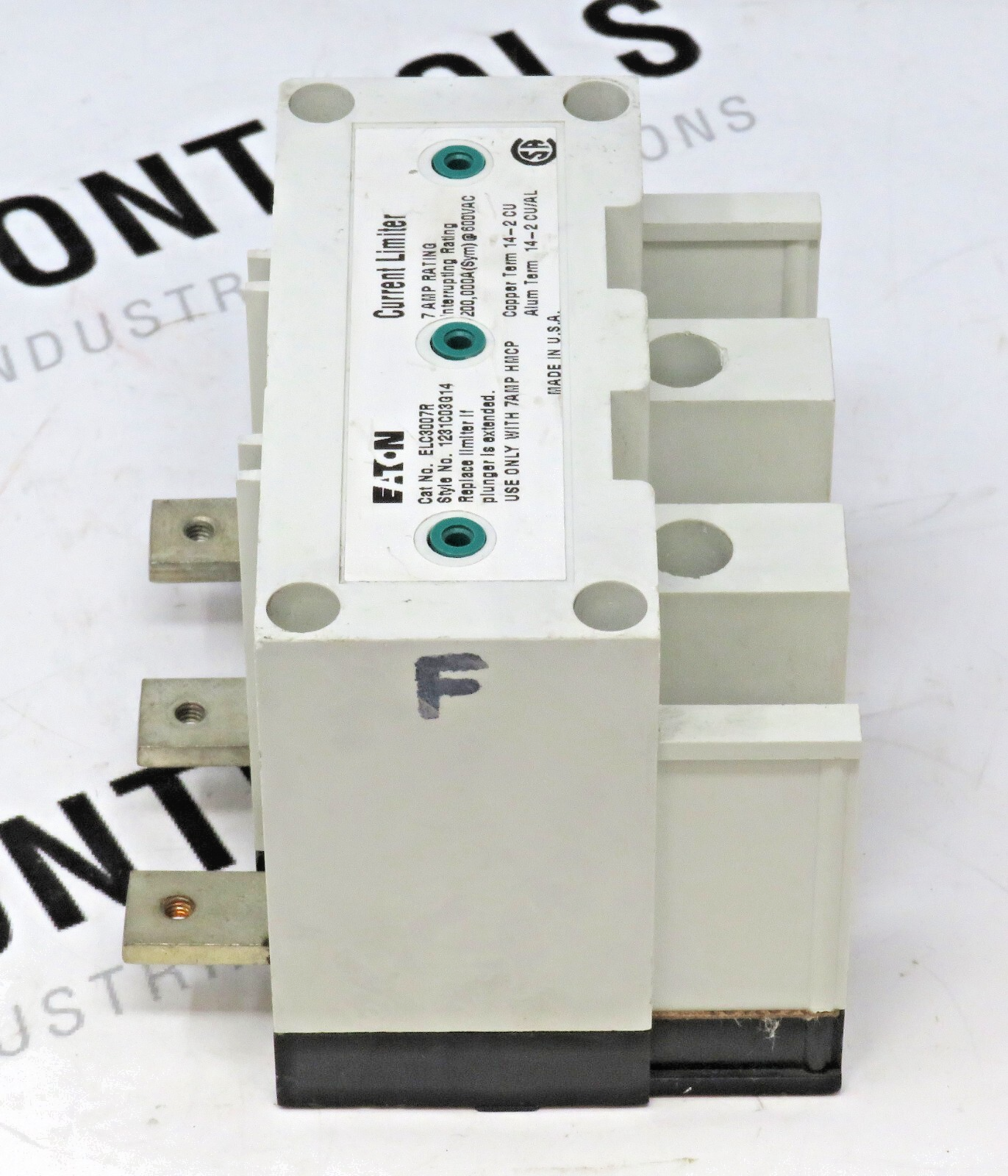 Eaton ELC3007R 7A Current Limiter 3-Pole 600VAC 200kA for HMCP Breakers3