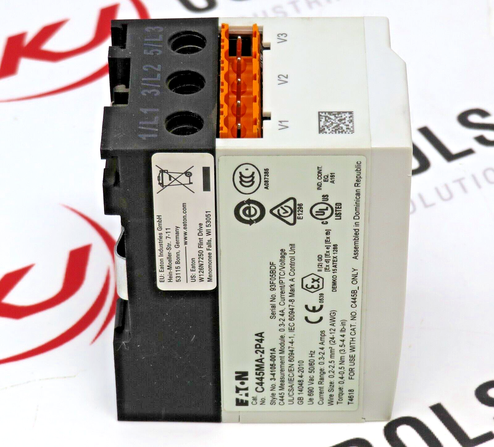 Eaton C445MA-2P4A Measurement Module for Power Xpert C445 Motor Management Sys.