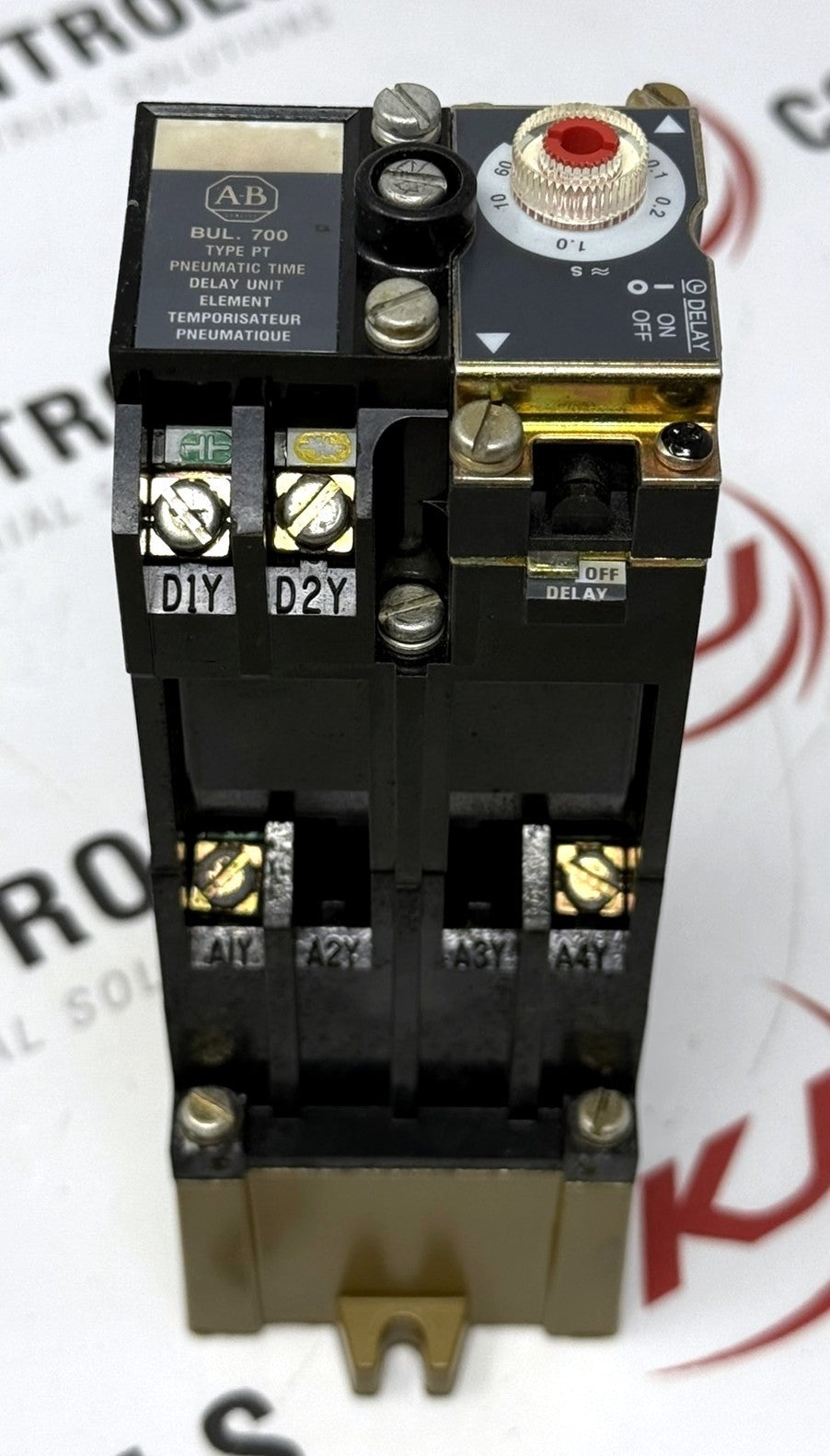 Allen-Bradley 700-PPTA1 Pneumatic Time Delay Relay Assembly 120VAC0