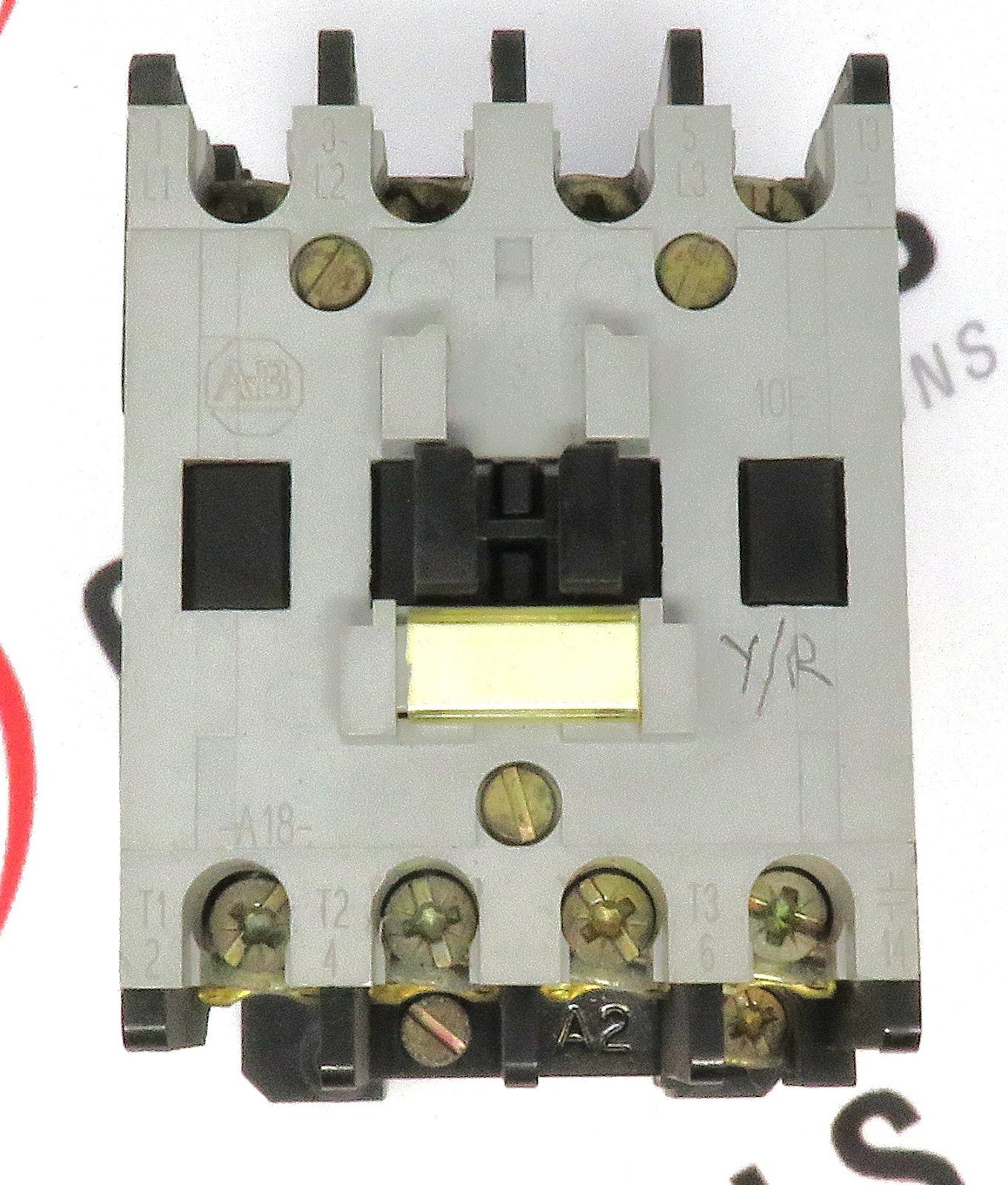 Allen-Bradley 100-A18ND3 IEC Contactor 18A 3-Pole 120V Coil 1NO2