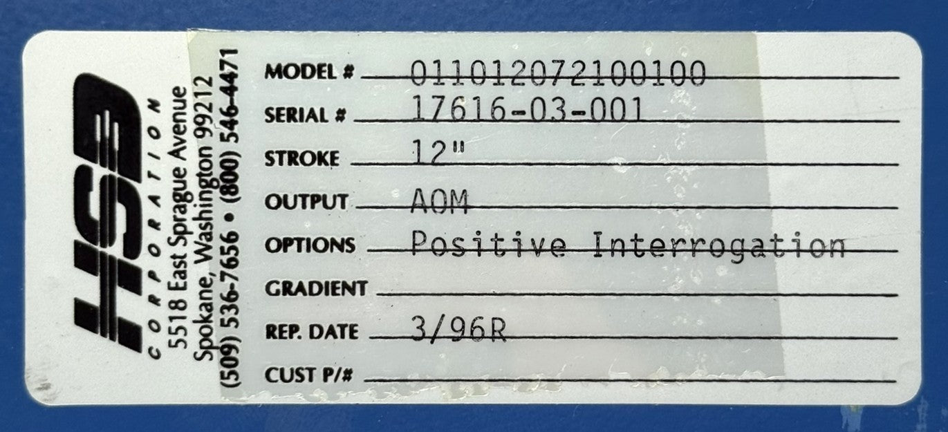 MTS Temposonics 011012072100100 Electronic Box / Analog Output Module 12" Stroke5