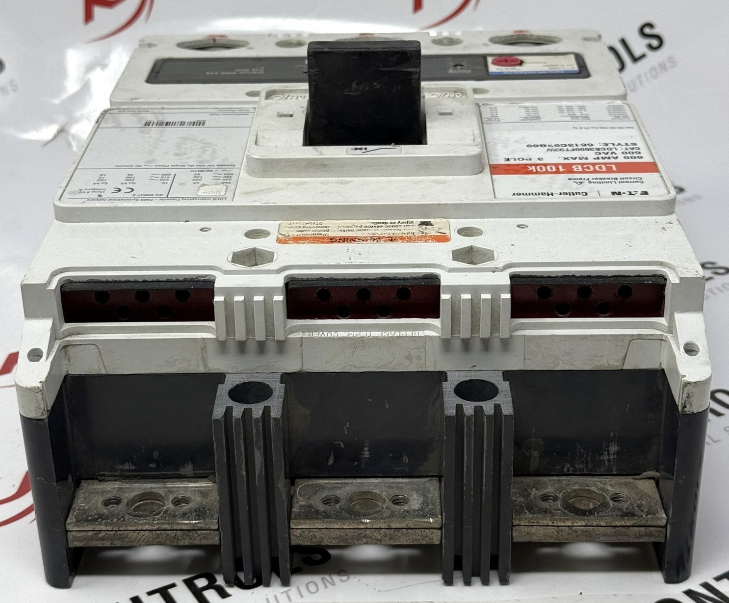 Eaton Cutler-Hammer LDCB3600FT33W 3-Pole 500A 100kA Circuit Breaker3