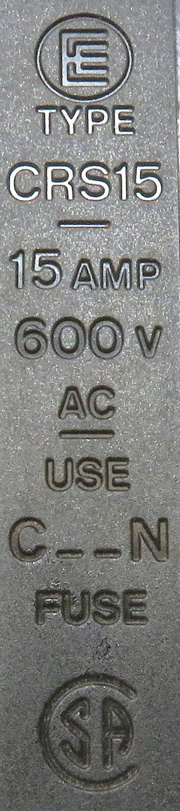 English Electric CRS15 15A 600V Fuse Holder - Made in England3