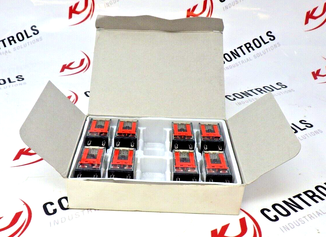 Omron MY2N-24VAC-S 8-Pin DPDT 10A Relay 24V AC with LED and Mechanical Indicator