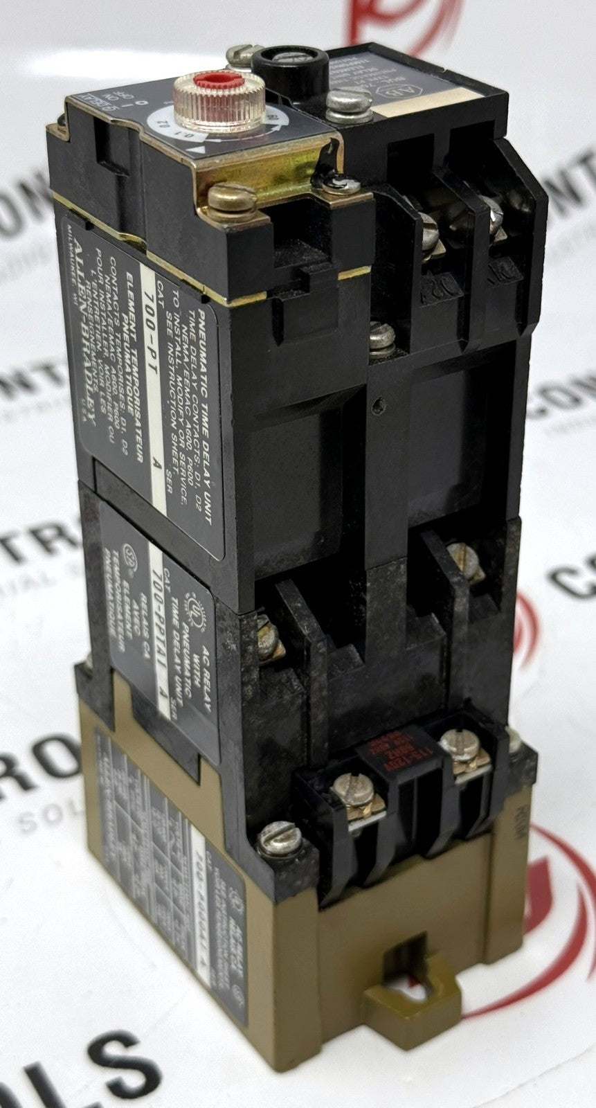 Allen-Bradley 700-PPTA1 Pneumatic Time Delay Relay Assembly 120VAC3