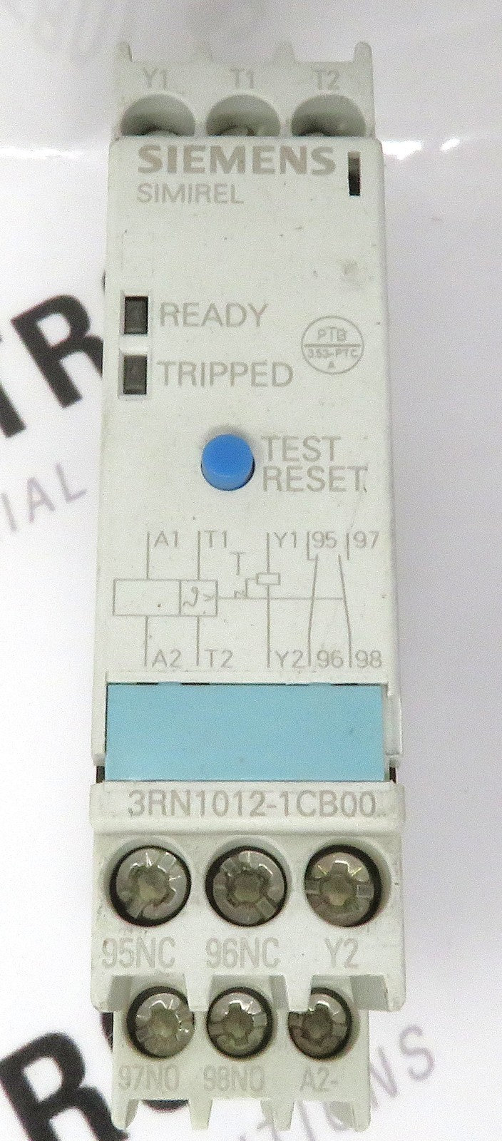 Siemens 3RN1012-1CB00 Thermistor Motor Protection Relay 24V AC/DC 1NO+1NC2