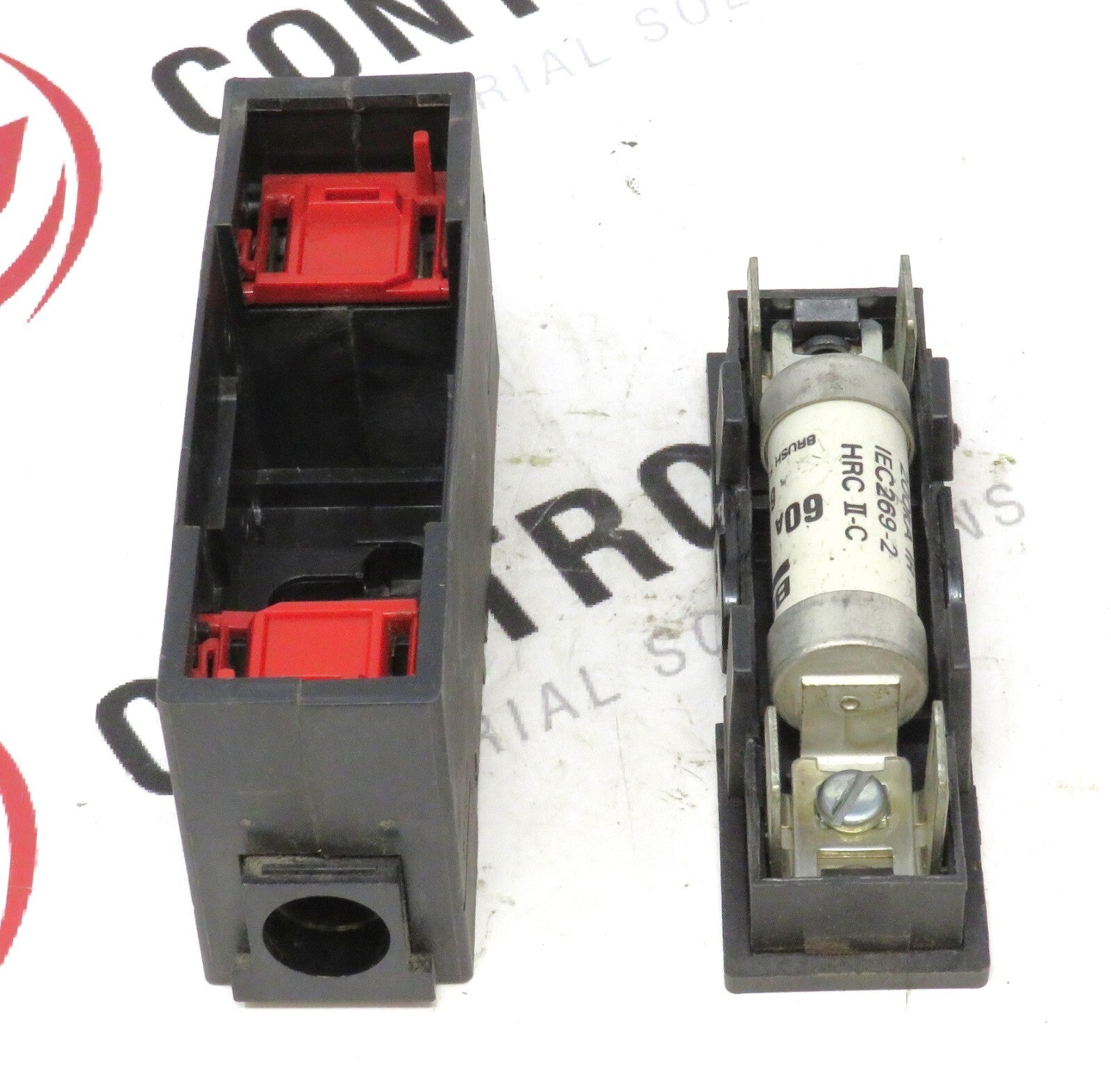 Brush CM60CF 60A 600VAC 3P Modular Safety Fuse Holder DIN Rail CAMaster1