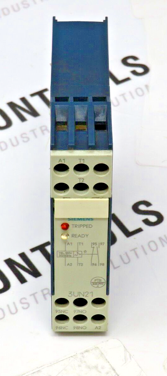 Siemens 3UN2-100-0AF7 Thermistor Motor Protection Relay, 110/120VAC, 6A