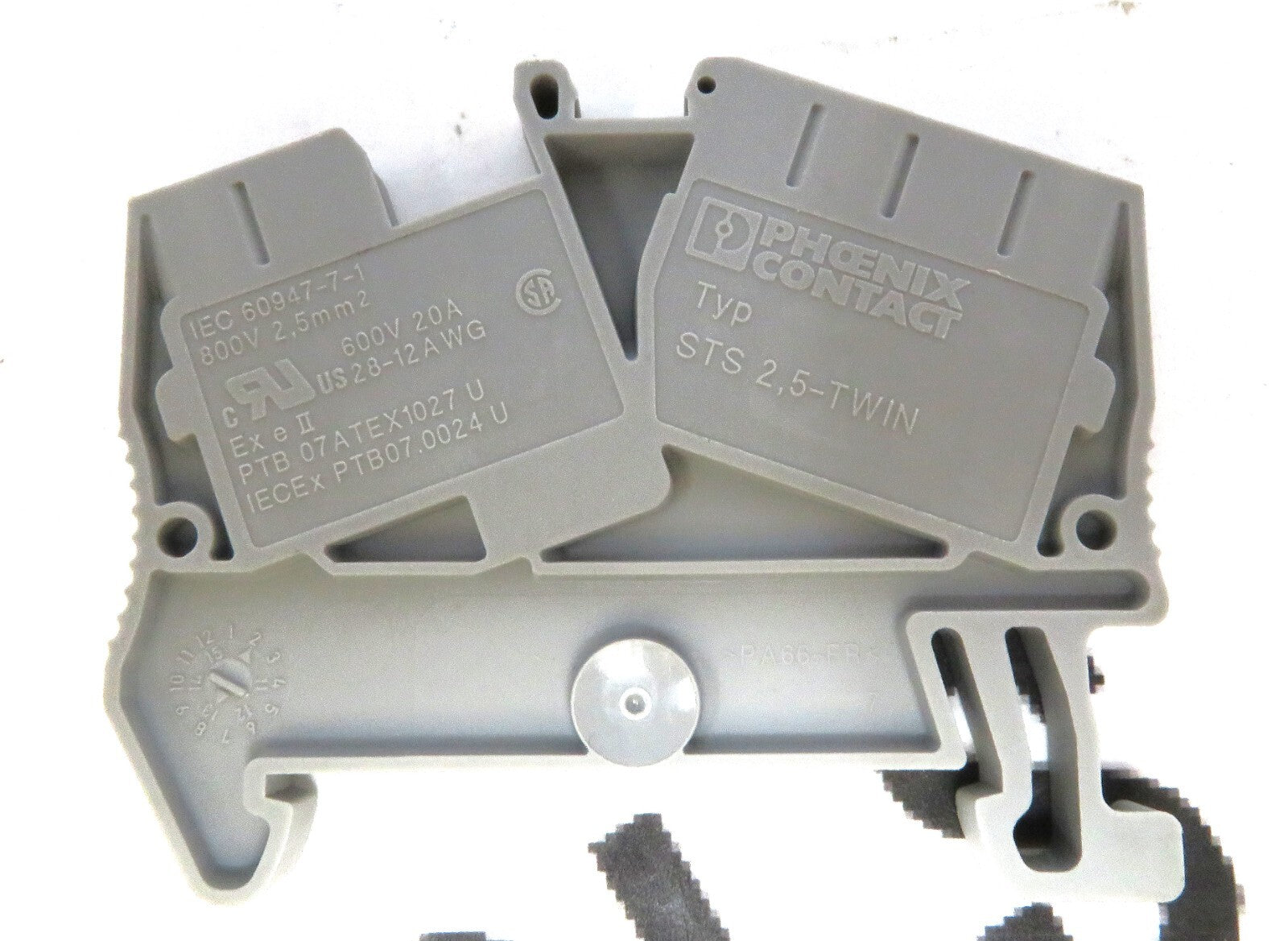 Phoenix Contact STS 2,5-TWIN Terminal Block 24A 800V Spring Cage Lot of 240