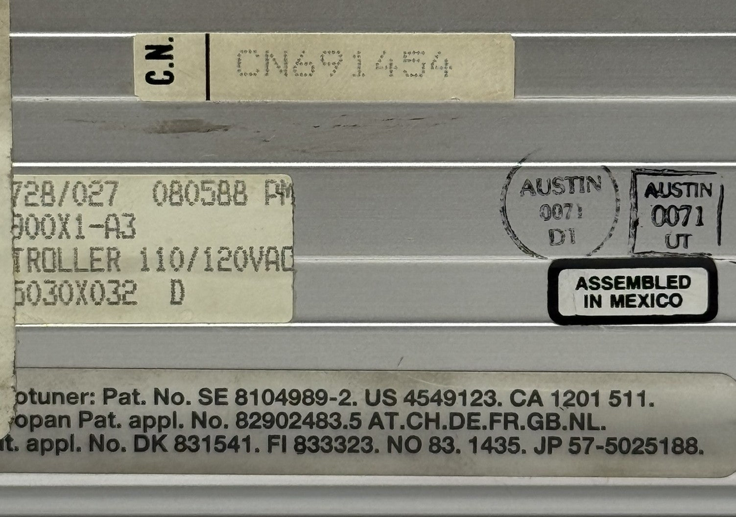 Fisher Controls DPR900X1-A3 Integral Process Controller4