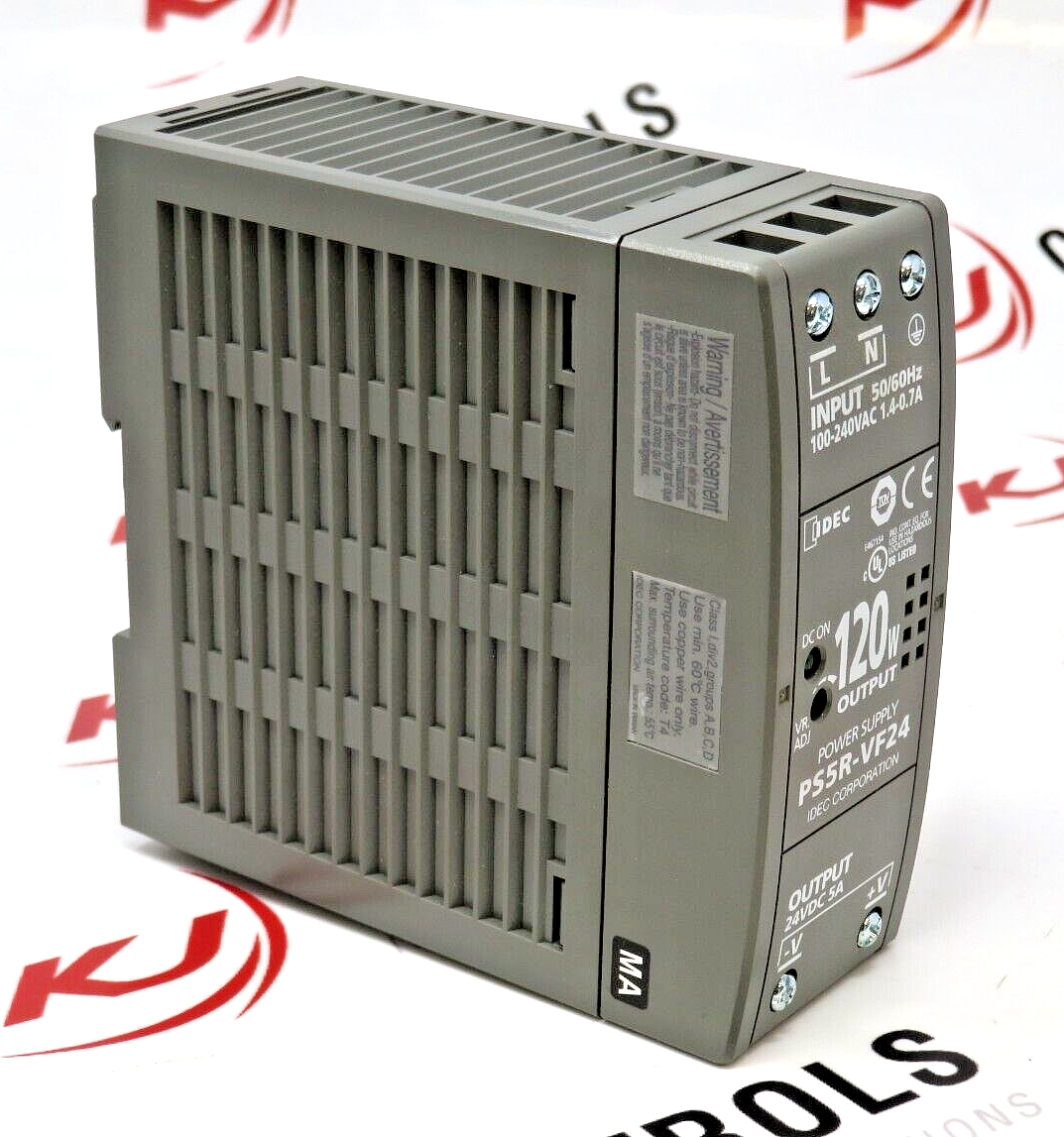 IDEC PS5R-VF24 24V Output 120W 5A Power Supply (No Factory Packaging)