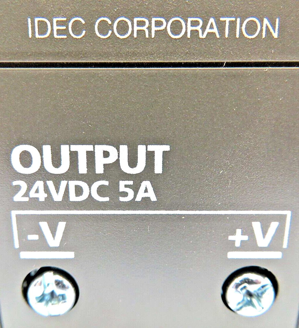 IDEC PS5R-VF24 24V Output 120W 5A Power Supply (No Factory Packaging)