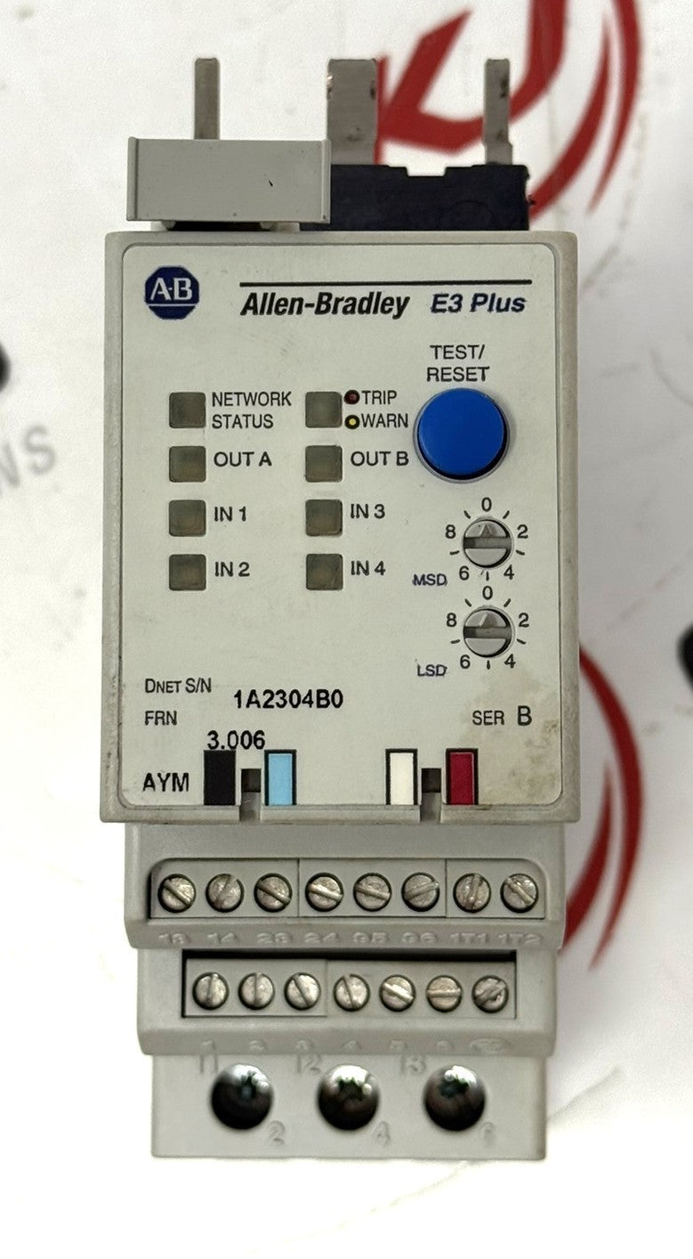 Allen-Bradley 193-EC2ZZ E3 Plus Overload Relay 9-5000A1