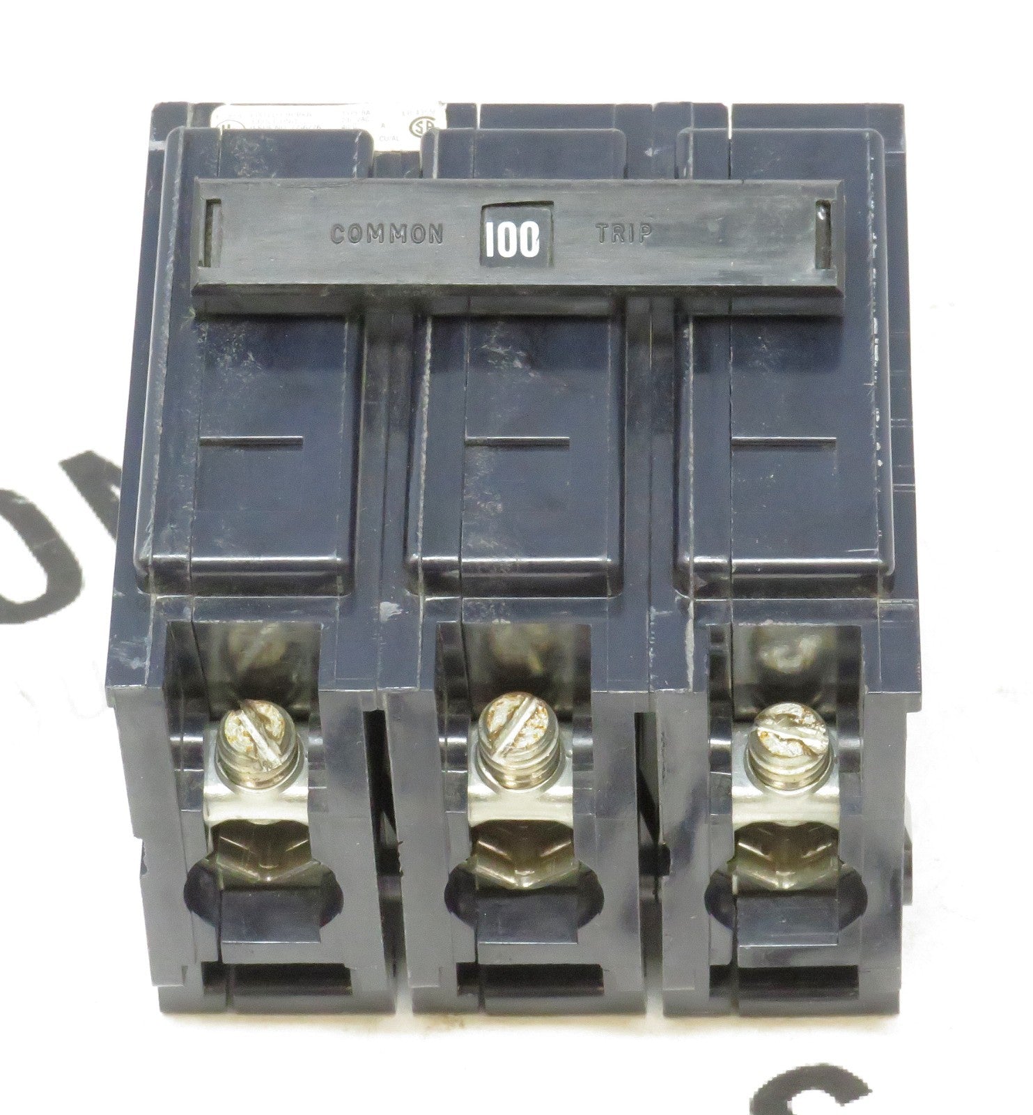 Eaton Cutler-Hammer BAB3100H 3-Pole 100A 240V Circuit Breaker3