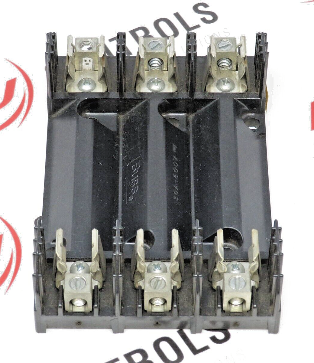 Eaton Bussmann H60030-3CR 30A 600V 3-Pole Class H Fuse Block