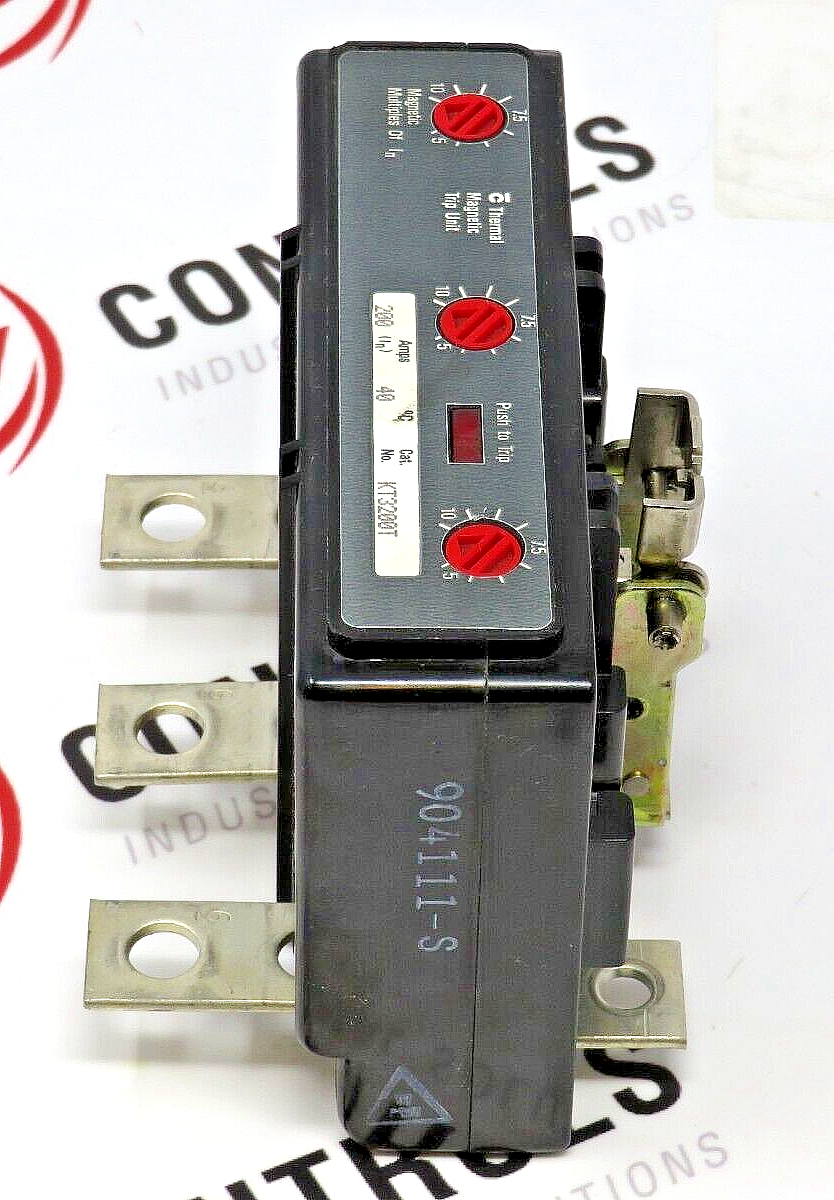 Westinghouse KT3200T 200A Thermal Magnetic Circuit Breaker Accessory Trip Unit