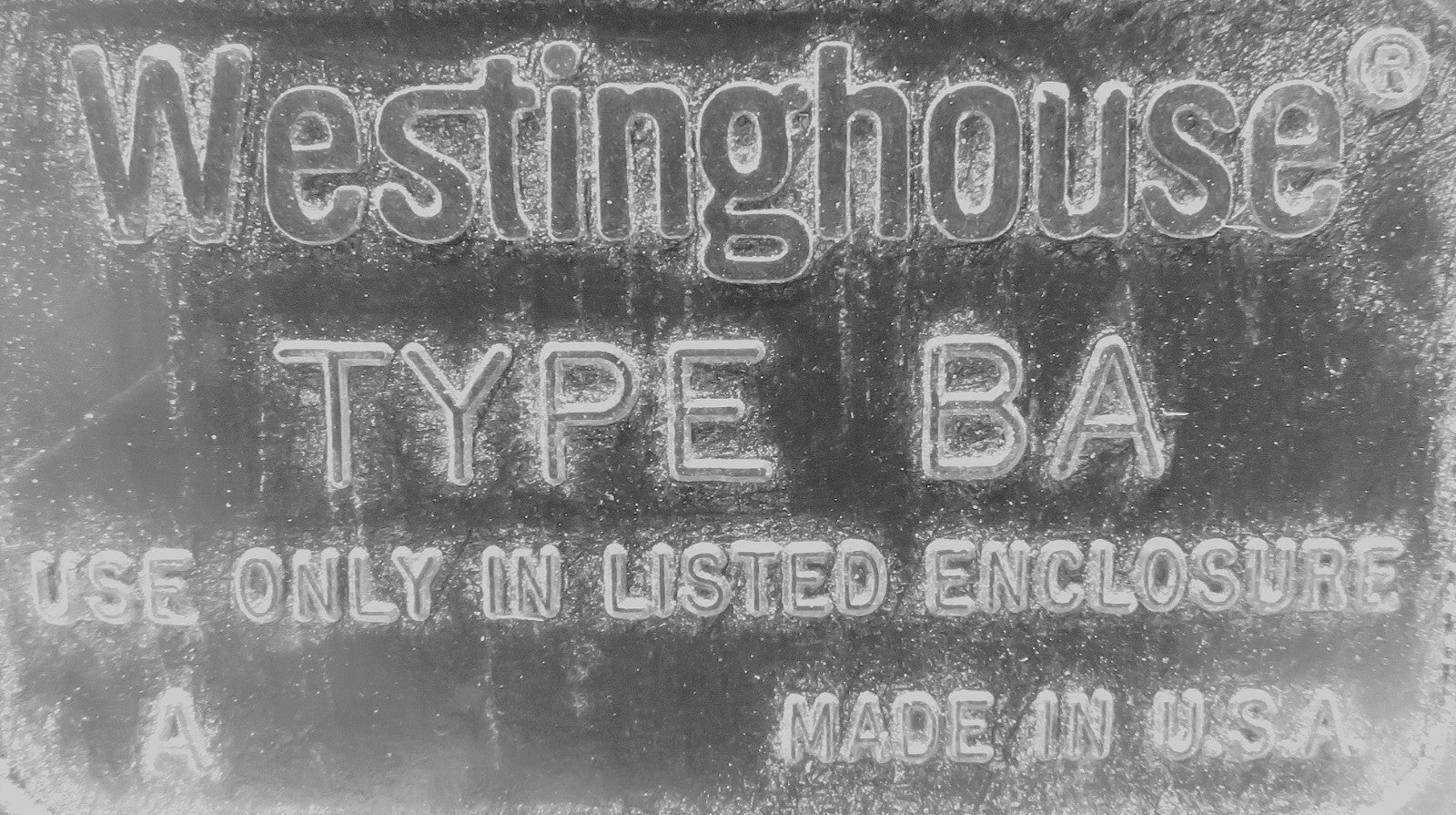 Eaton Westinghouse BA1025 Type BA 1-Pole 25A Circuit Breaker 120/240V3