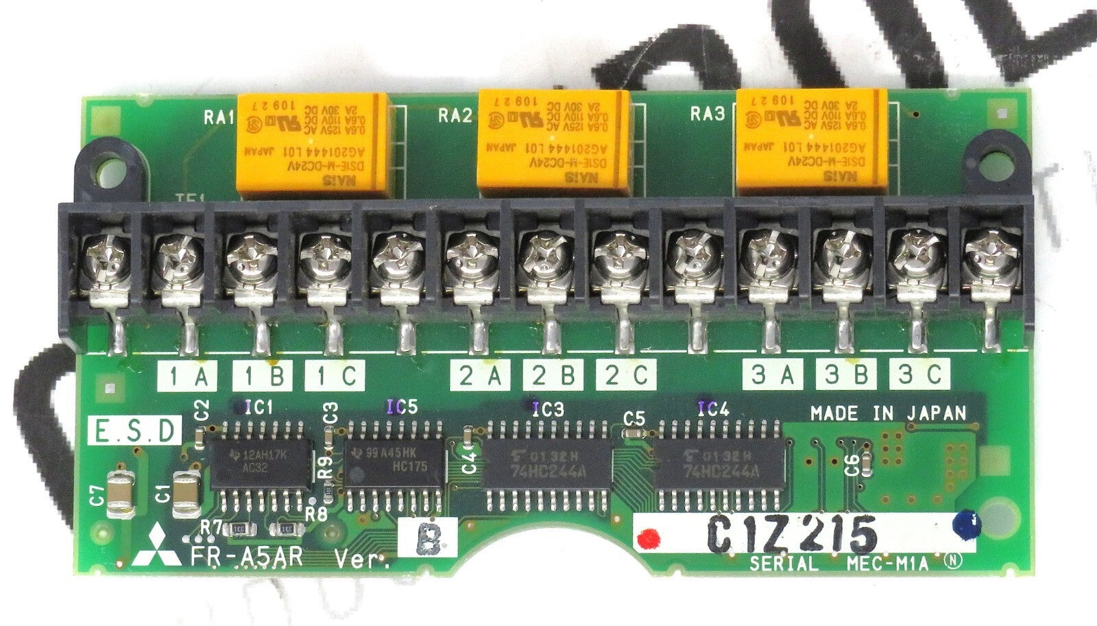 Mitsubishi Electric FR-A5AR Relay Output Module for A500 Inverter 13-Pole0