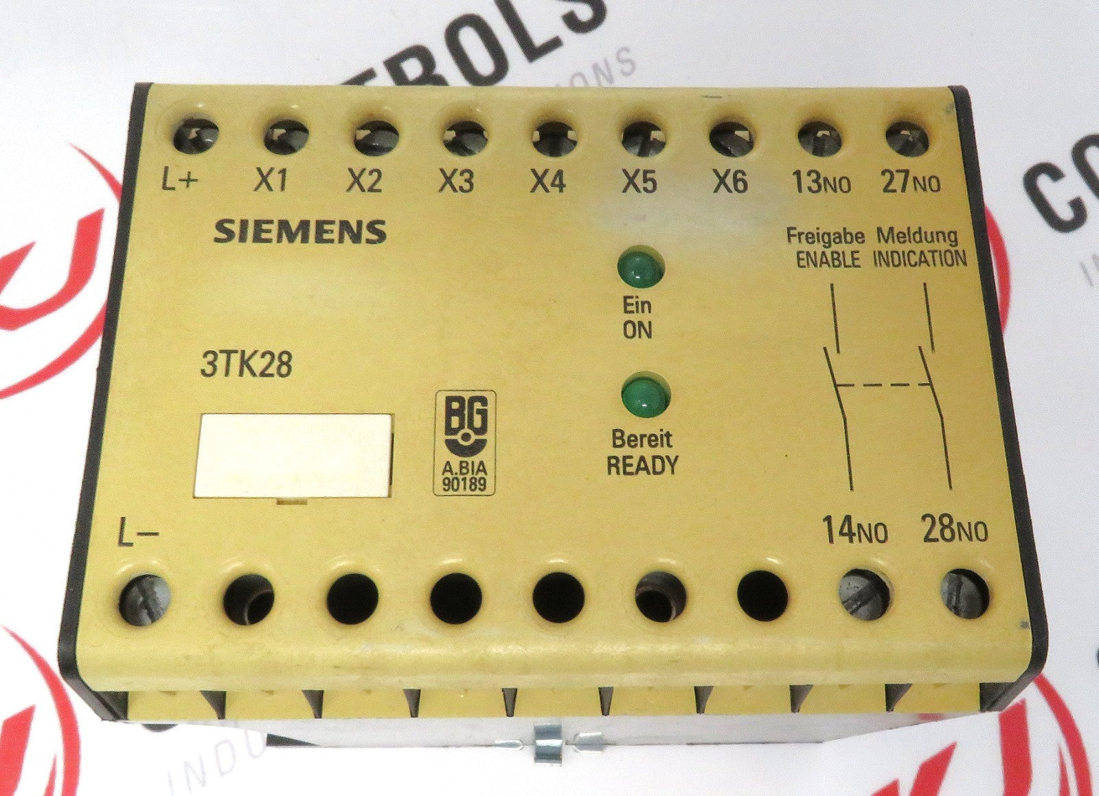 Siemens 3TK2801-0DB4 Safety Contactor Relay 24VDC 1NO+1NO DIN Mount2