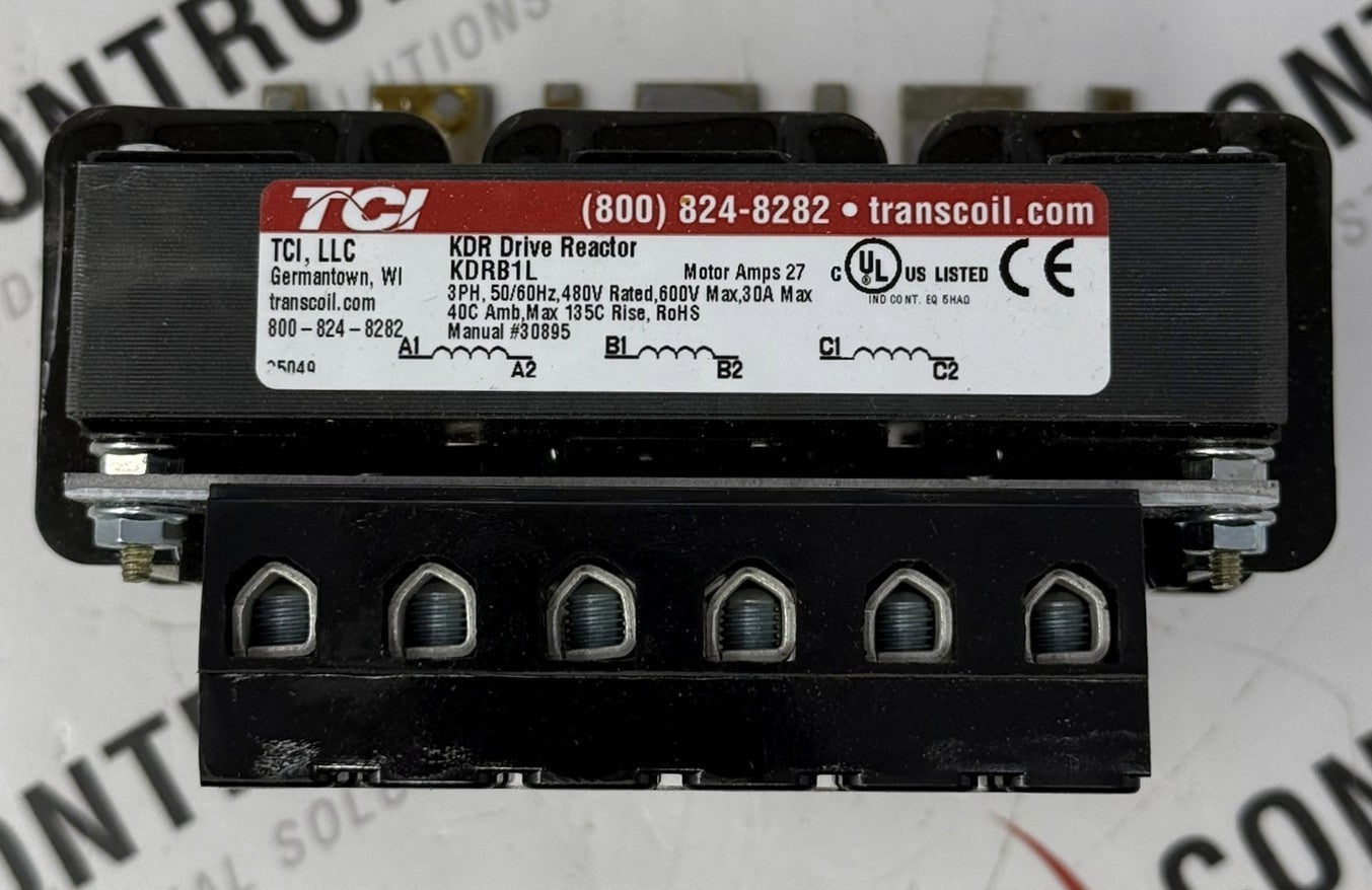 TCI Trans-Coil KDRB1L KDR 480V 30A 20HP Line Reactor2