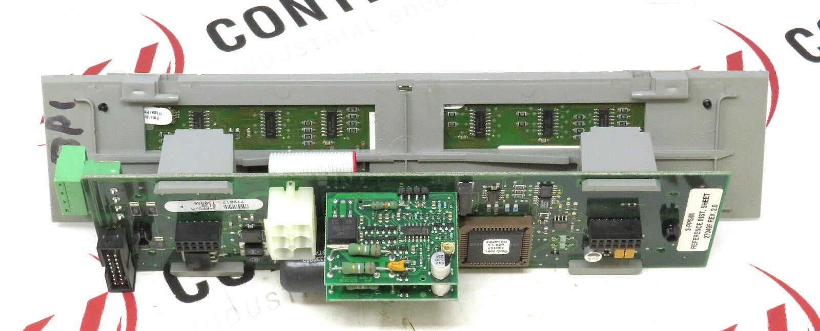 General Signal 3-PPS/M LED Annunciator Pushbutton Module 270495 Rev 2.02