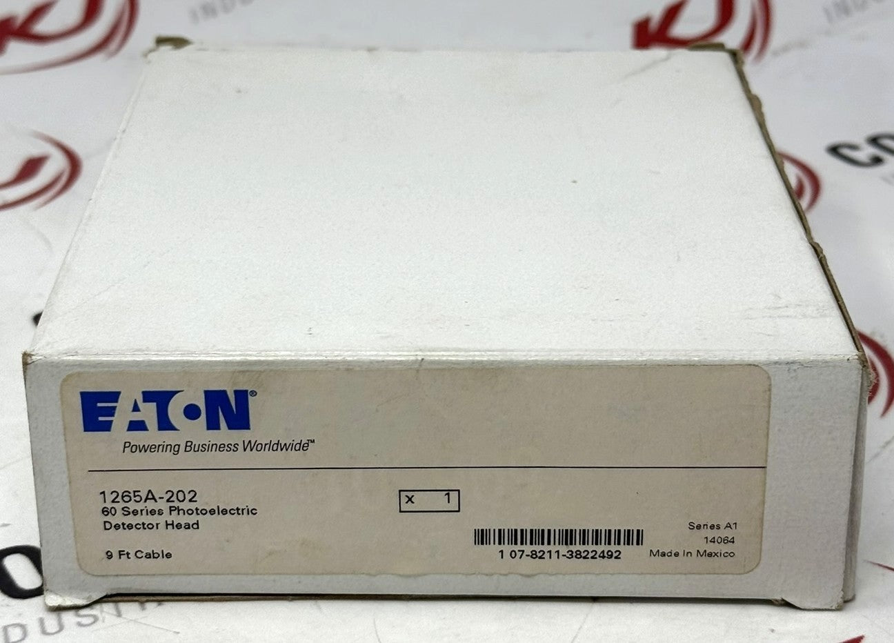 Eaton Cutler-Hammer 1265A-202 Photoelectric Detector Head 9ft0