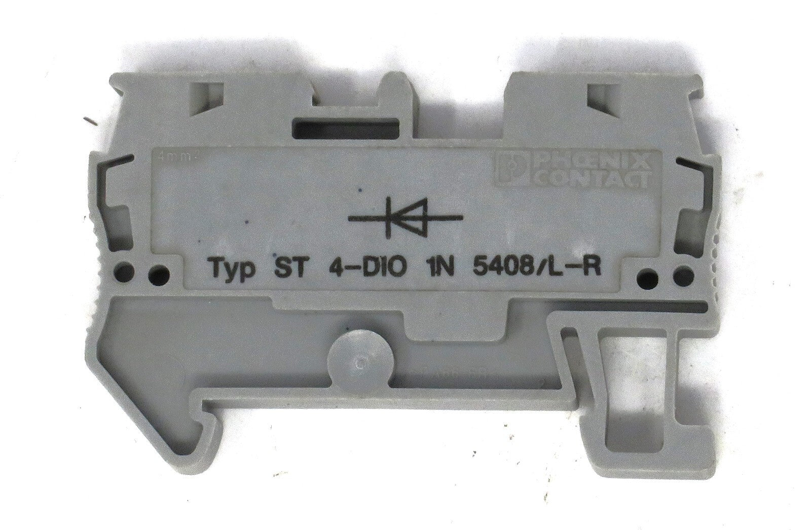 Phoenix Contact ST 4-DIO 1N5408/L-R Terminal Block Diode 800V 1.5A Gray (Lot/28)1