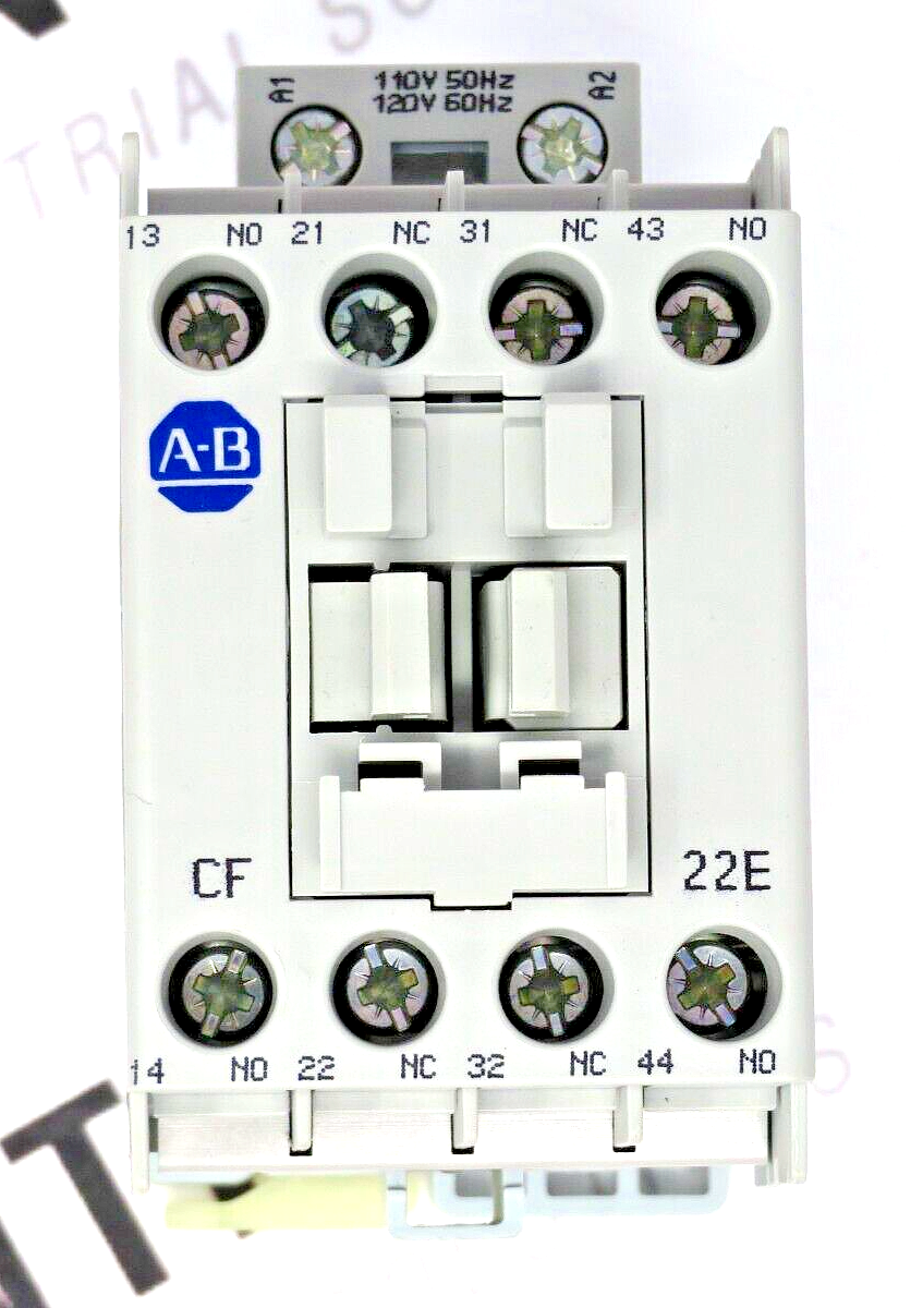 Allen-Bradley 700-CF220D 10A 120/110V 50/60HZ 2NO 2NC Control Relay