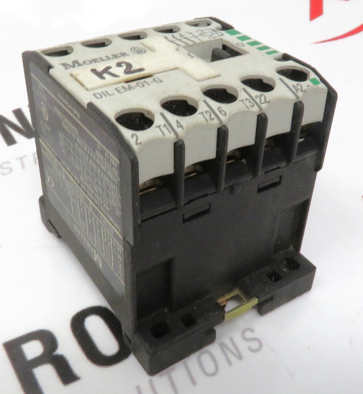 Eaton Moeller DIL EM-01-G 3P Contactor 24VDC Coil 9A XT Series DILEM01G24VDC0