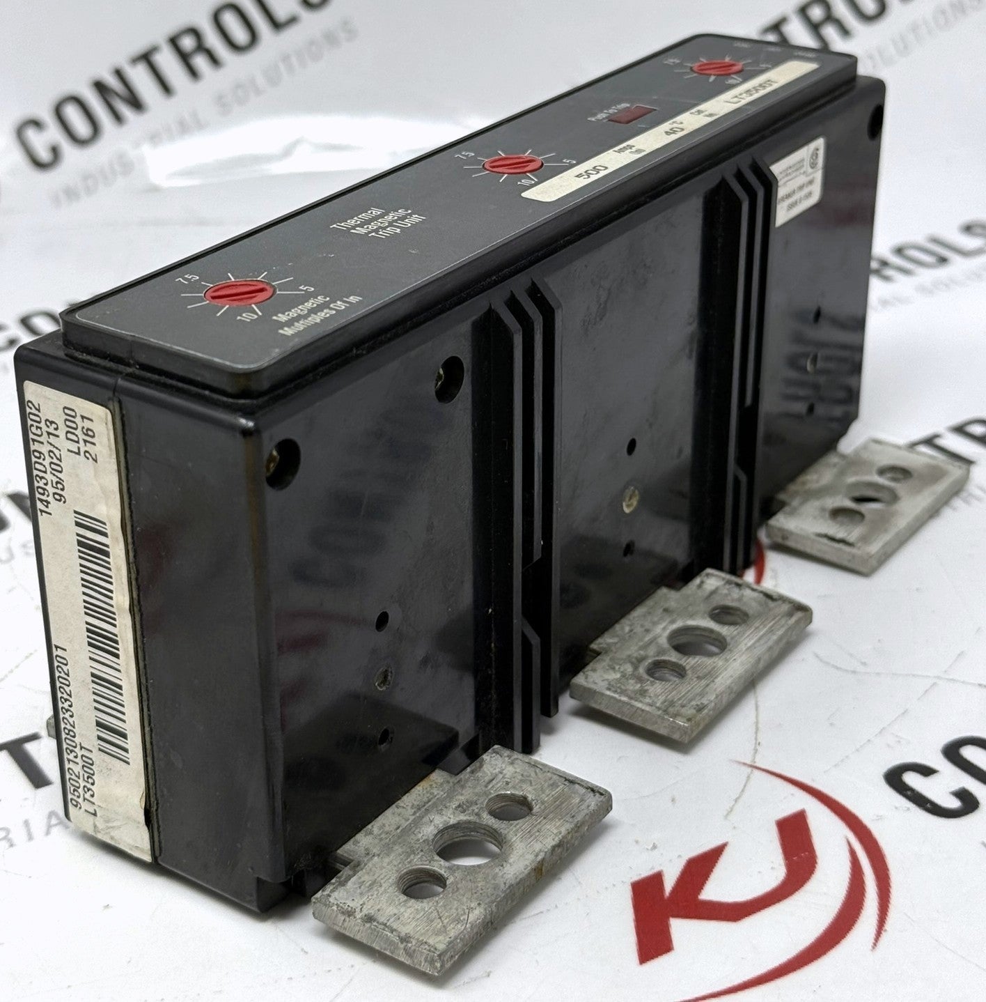 Eaton Cutler-Hammer LT3500T 3-Pole 500A Thermal Magnetic Trip Unit2