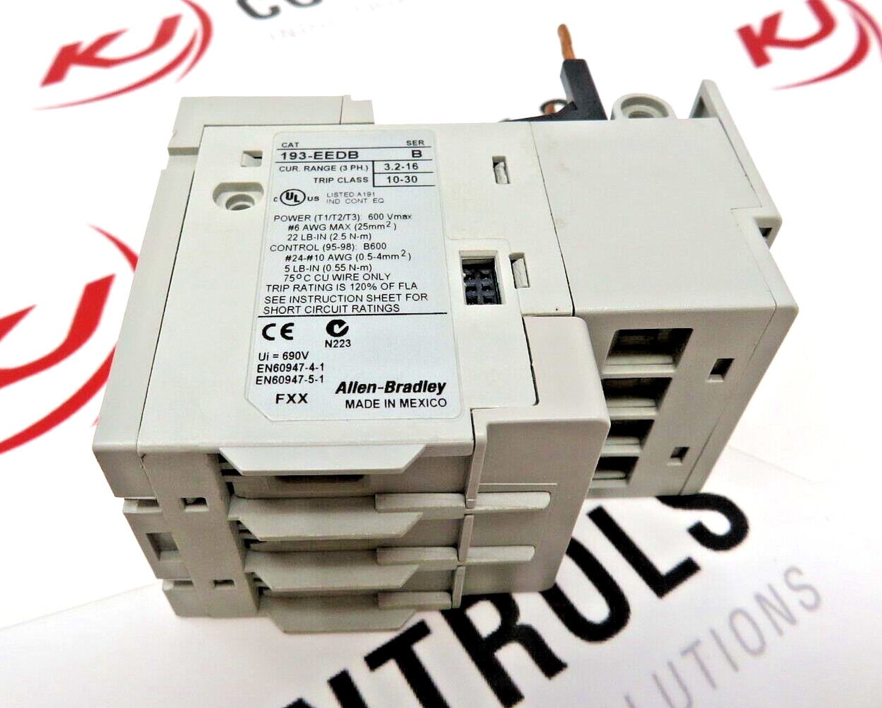 Allen-Bradley 193-EEDB E1 Plus Electronic Overload Relay