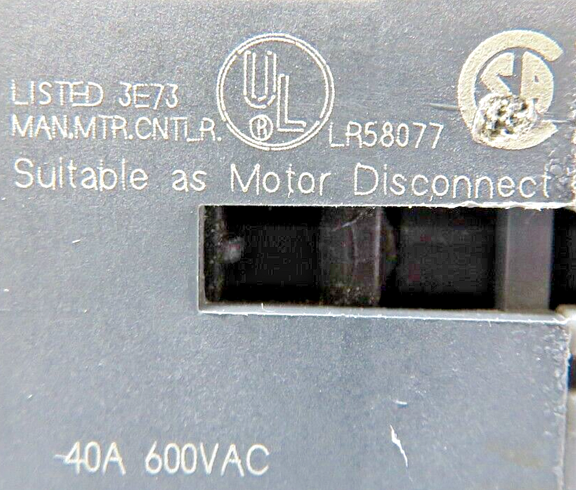 ABB-Asea Brown Boveri OT32E3 40A 600VAC Disconnect Switch