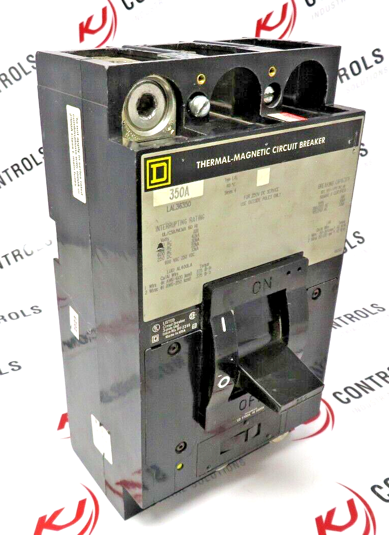 Schneider Electric Square D LAL36350 350A 3PL 600VAC Molded Case Circuit Breaker