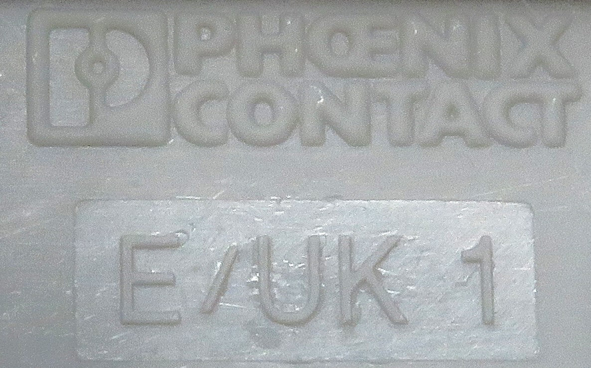 Phoenix Contact E/UK 1 End Clamp Terminal Block 10mm Grey 3-Level - Lot of 323