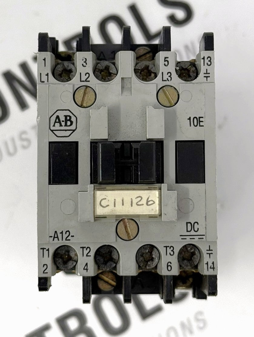 Allen-Bradley 100-A12NZ243 3-Pole 12A Contactor 24VDC Coil1