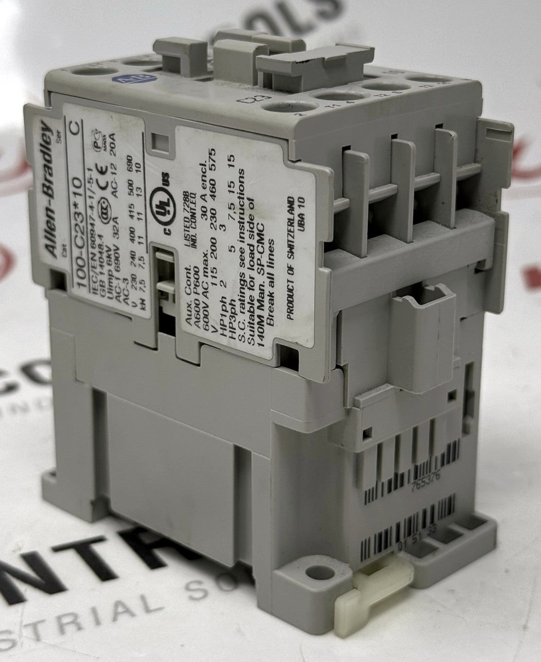 Allen-Bradley 100-C23D10 100-C IEC Contactor 23A 120V Coil1