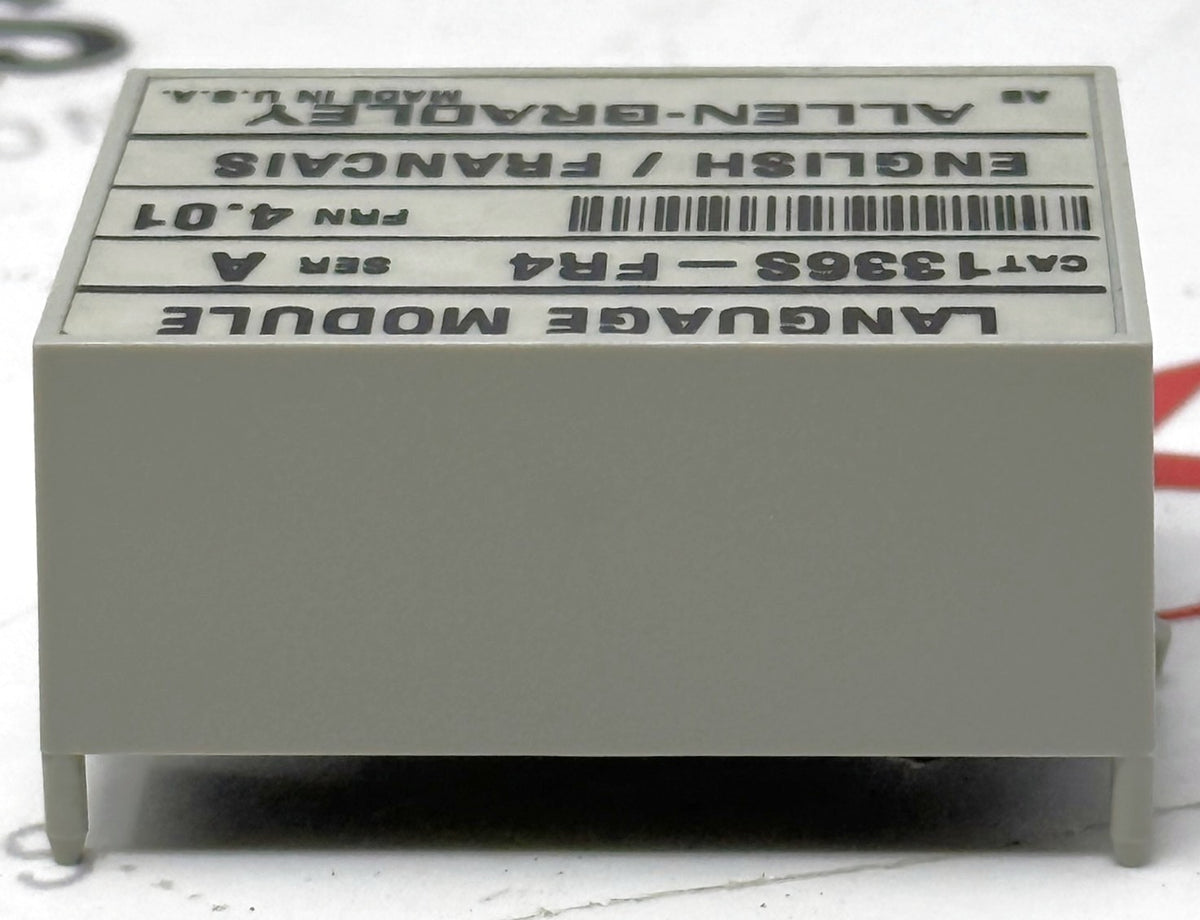 Allen-Bradley 1336S-FR4 1336 PLUS English/French Language Module V4.015