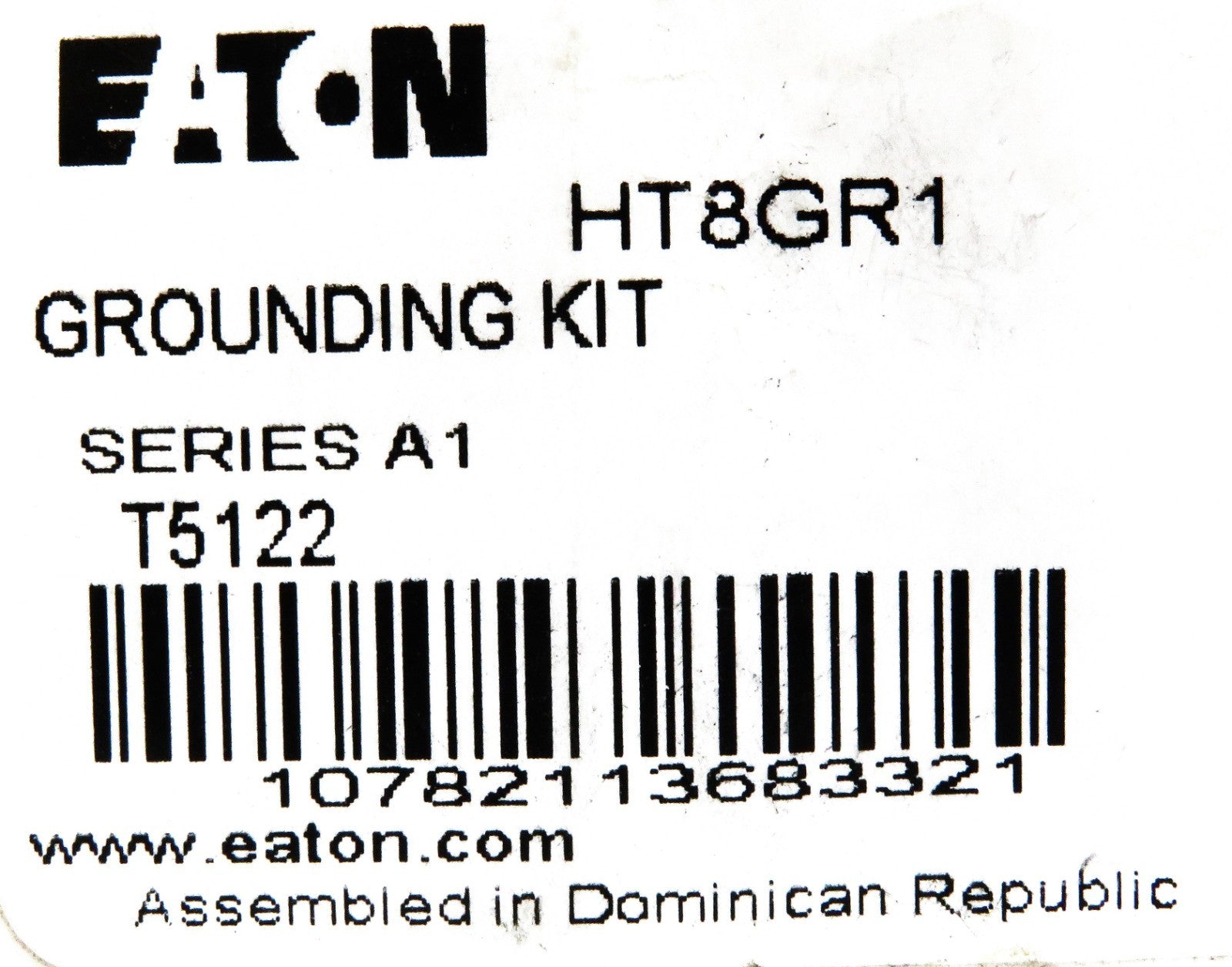 Eaton Cutler-Hammer HT8GR1 30mm Grounding Kit with Ring Terminals2