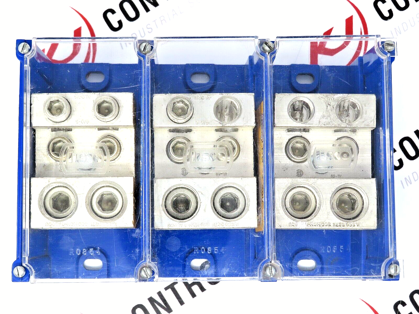 ILSCO LDA-24-500 Snapbloc 760A Power Distribution Block ( ** LOT OF 3**)