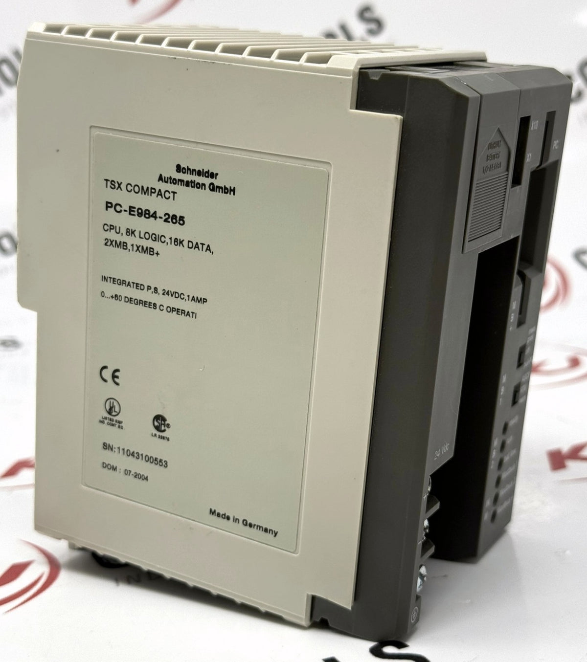 Schneider Automation PC-E984-265 Modicon Compact PLC CPU1