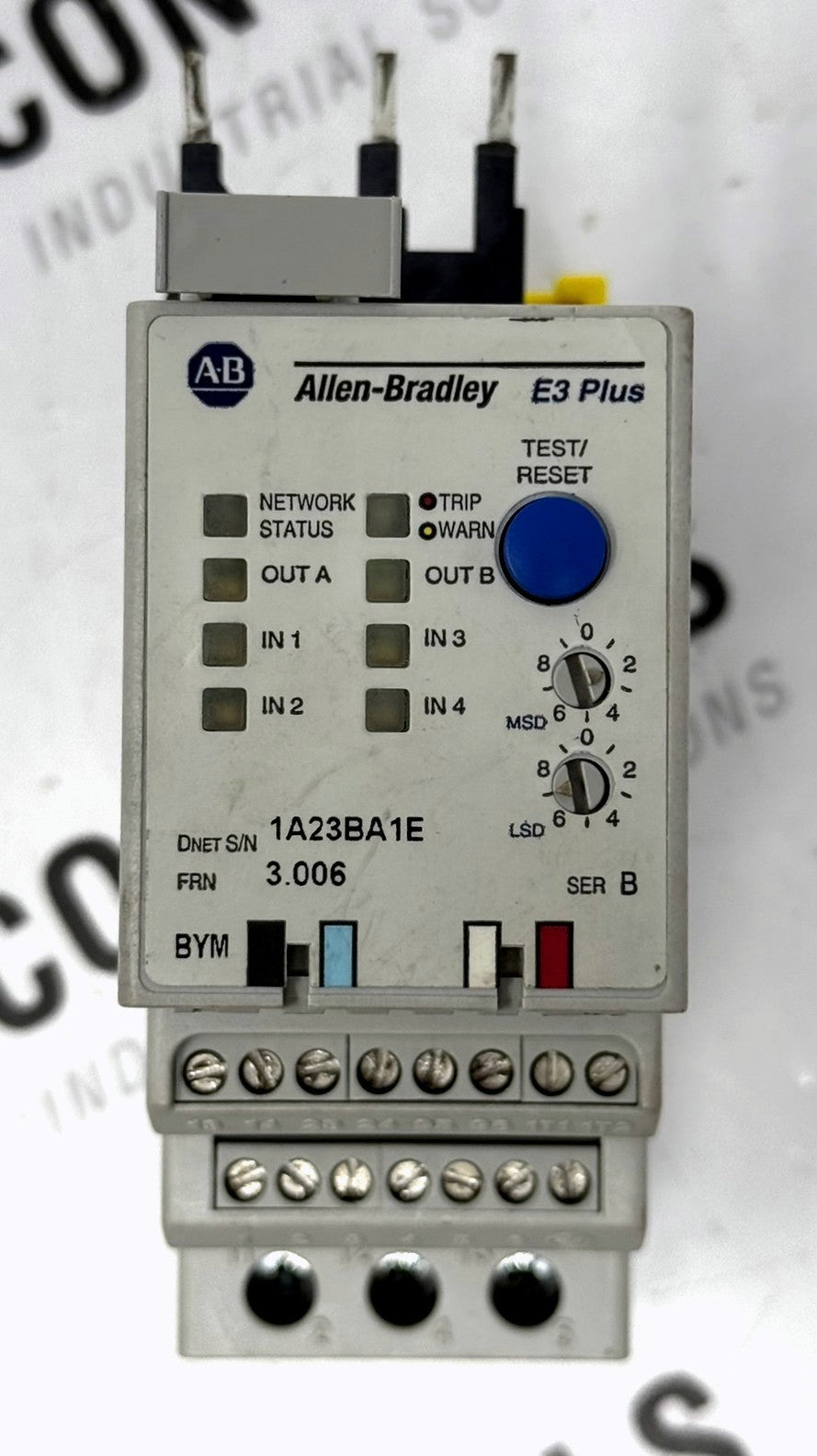 Allen-Bradley 193-EC2CB E3 Plus Overload Relay 5-25A0