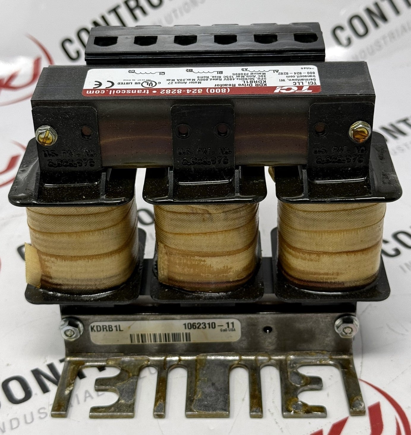 TCI Trans-Coil KDRB1L KDR 480V 30A 20HP Line Reactor4